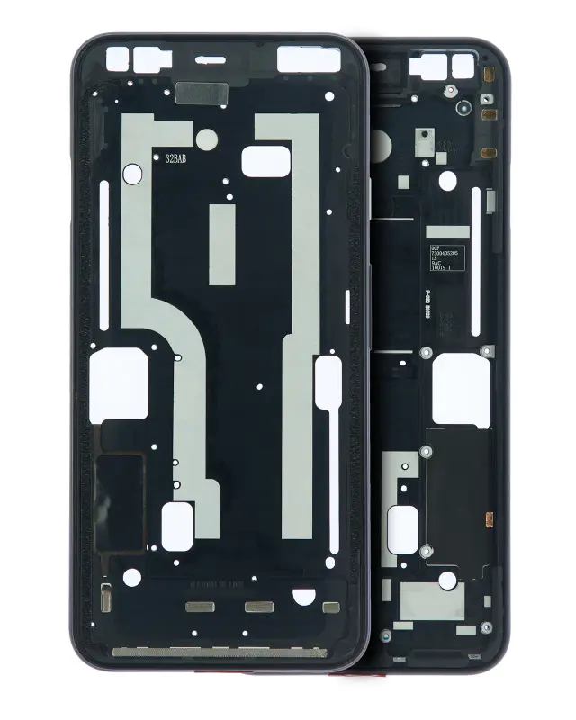 Châssis pour Google Pixel 4 (Clearly White Power Button)