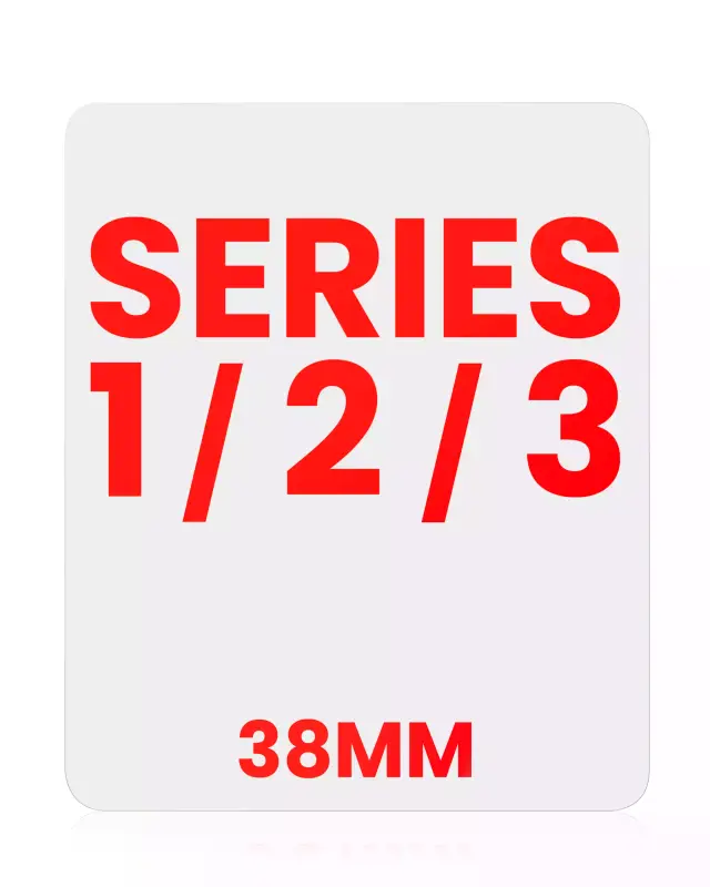 Film OCA pour Apple Watch Series 1 / 2 / 3 (38MM) (lot de 10)