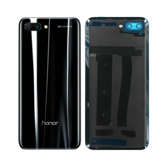 Vitre arrière pour Honor 10 (noir)