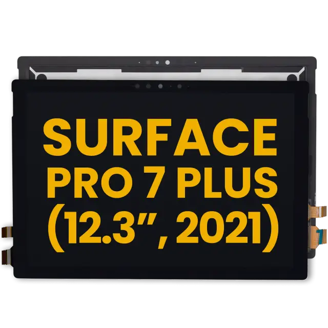 Écran LCD avec vitre tactile pour Microsoft Surface Pro 7 Plus (reconditionné)