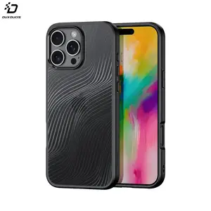Coque de Protection Aimo Dux Ducis pour Apple iPhone 16 Pro Noir