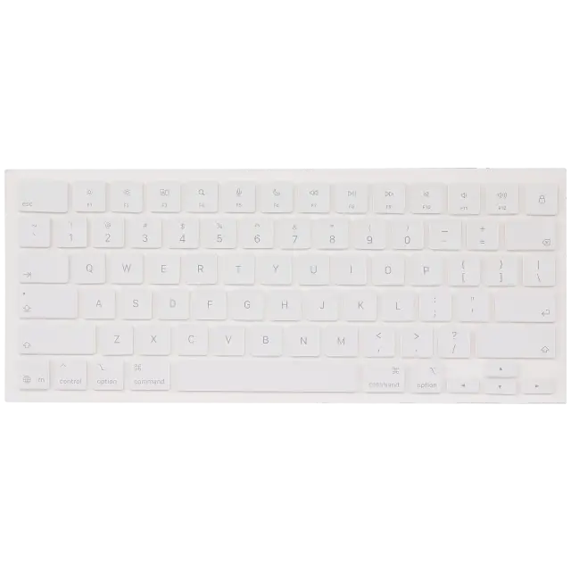 Jeu de touches pour Apple MacBook Neo 13" A3404 (2026) (anglais US, touches papillon, argent)