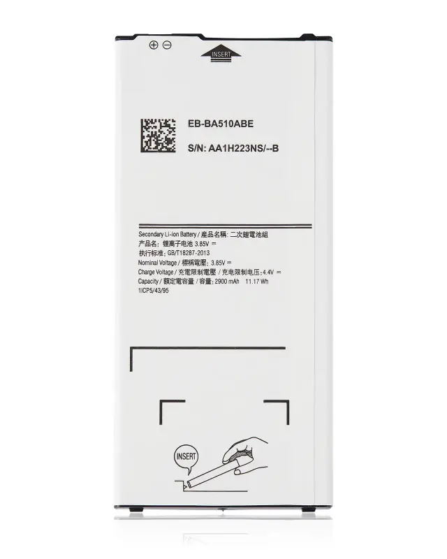 Batterie pour Samsung Galaxy A5 (A510 / 2016) (EB-BA510ABE)