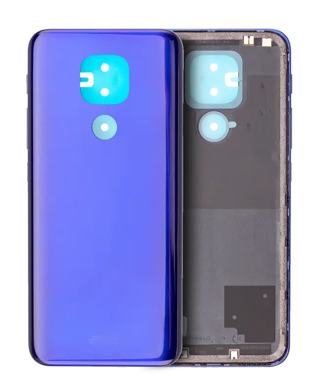 Vitre arrière pour Motorola Moto G9 Play (XT2083 / 2020) (Sapphire Blue)