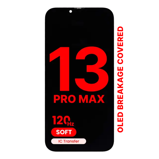 Écran pour Apple iPhone 13 Pro Max (Aftermarket Pro: XO7 Soft)