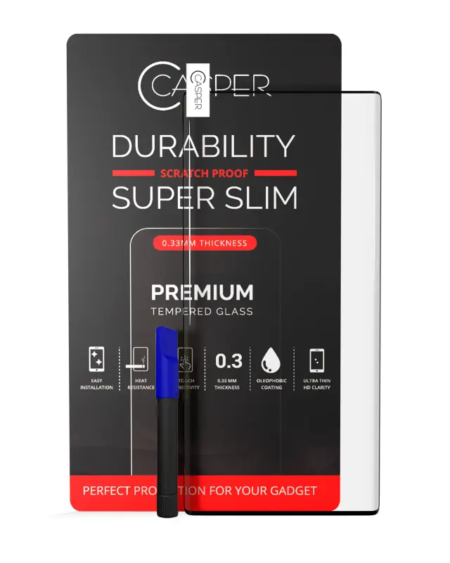 Verre trempé pour Samsung Galaxy Note 10 Plus / 5G (Case Friendly, blister)