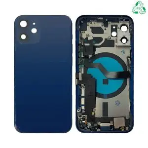 Coque de Réparation Complète Aftermarket (PIEC) Apple iPhone 12 Mini Bleu