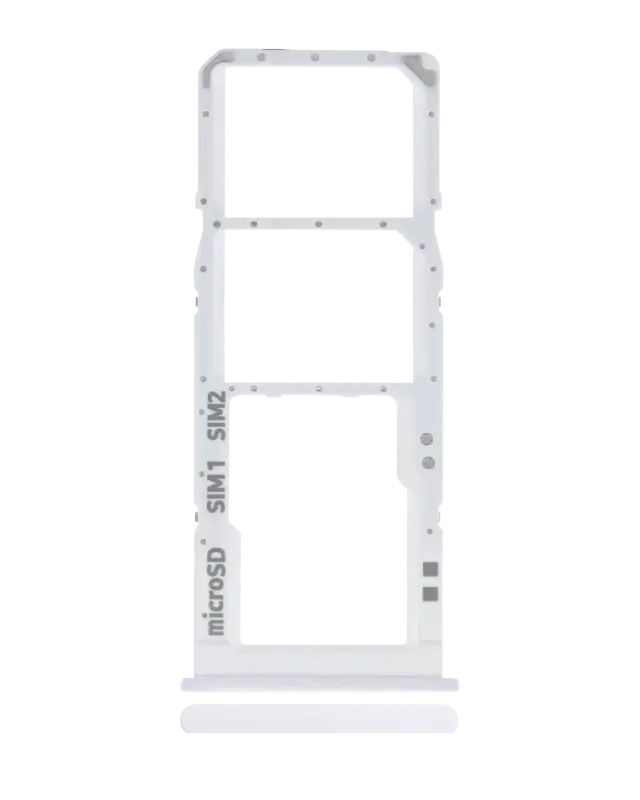 Tiroir SIM pour Samsung Galaxy A30S (A307 / 2019) (blanc)
