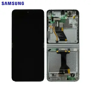 Écran Tactile Original Samsung Galaxy Z Flip 5 5G F731 GH82-31827D GH82-31828D Vert d'Eau