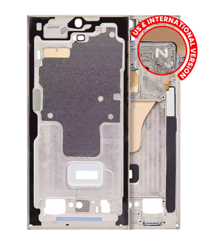 Châssis pour Samsung Galaxy S23 Ultra 5G (version US & internationale, Cream)
