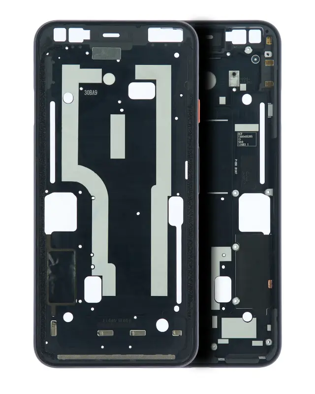 Châssis pour Google Pixel 4 (Oh So Orange Power Button)