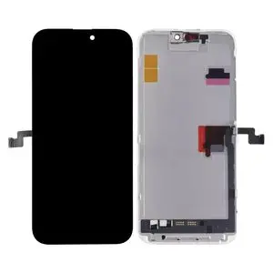 Écran Tactile Soft Oled Apple iPhone 16 Pro Max (Big Bottom 60Hz) Noir