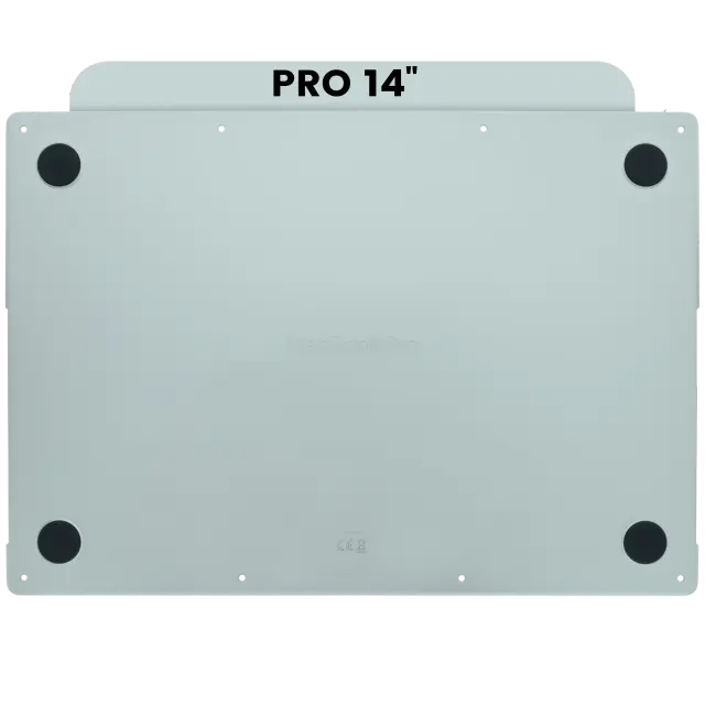 Coque inférieure pour Apple MacBook Pro 14" A3427 (2026) (M5 Max) (origine, argent)