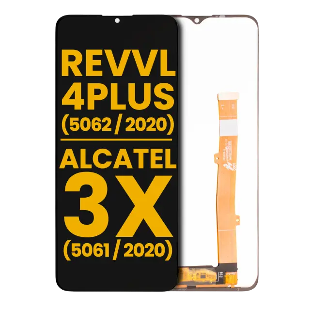 Écran pour Alcatel T-Mobile Revvl 4 Plus (5062 / 2020) / Alcatel 3X (5061 / 2020) (reconditionné, toutes couleurs)