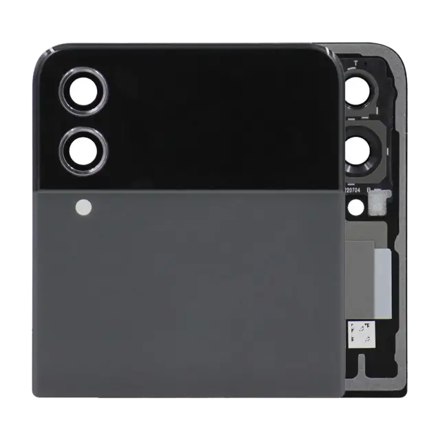 Écran OLED extérieur pour Samsung Galaxy Z Flip 4 5G (pack service origine, graphite)