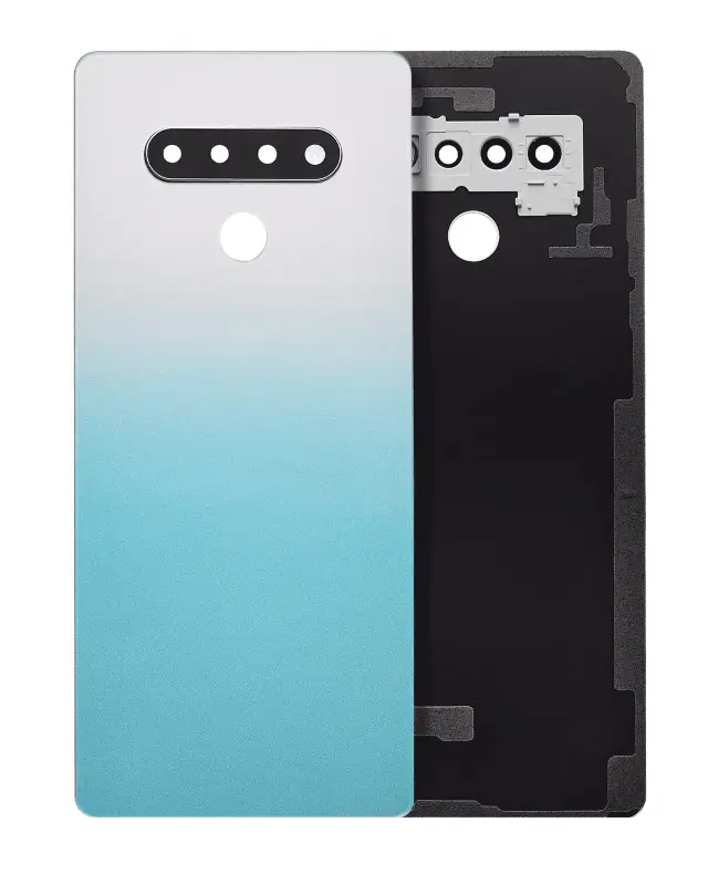 Vitre arrière pour LG Stylo 6 / K71 (bleu)