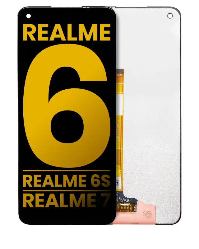 Écran pour Realme 6 / 6S / 7 (reconditionné, toutes couleurs)