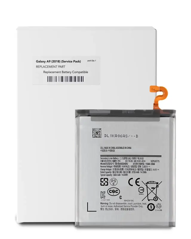 Batterie pour Samsung Galaxy A9 (A920 / 2018) (EB-BA920ABE) (pack service origine)