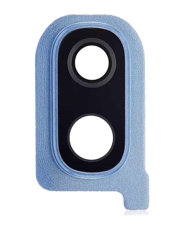 Vitre de caméra arrière pour Samsung Galaxy A40 (A405 / 2019) (bleu)
