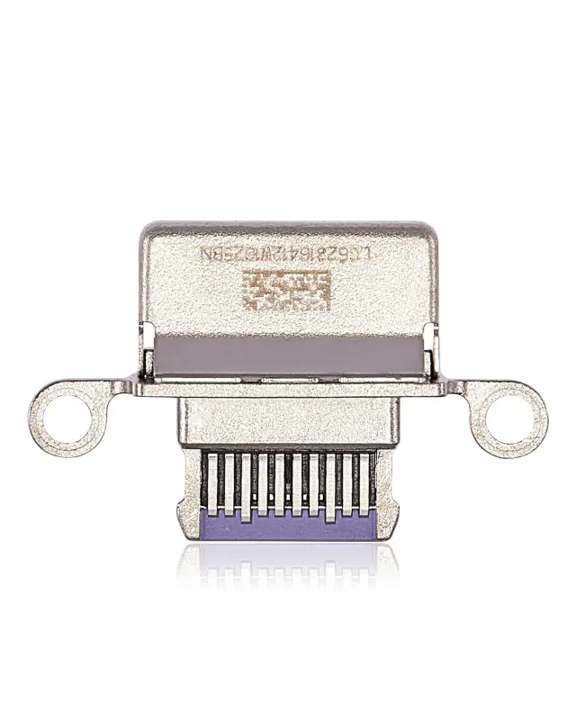 Connecteur de charge nu à souder pour Apple iPad Air 4 / iPad Air 5 (soudure requise, violet)