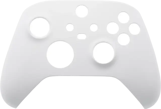 Pièce console de jeu pour Microsoft Xbox Series S (blanc) — Supérieur Façade