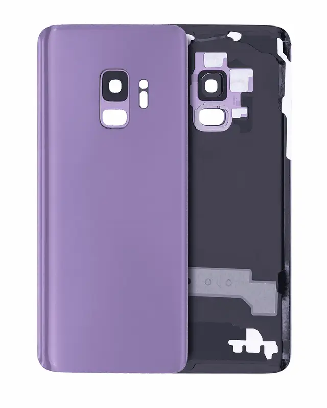Vitre arrière pour Samsung Galaxy S9 (pack service origine, Lilac Purple)