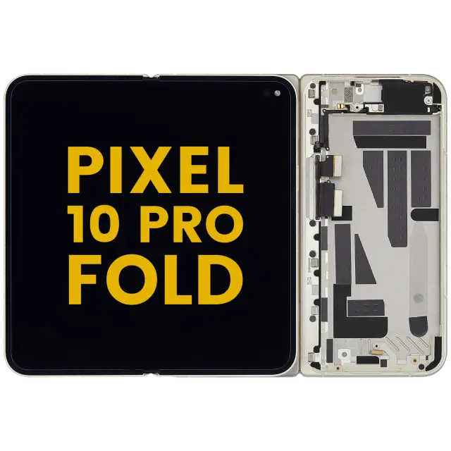 Écran OLED intérieur avec châssis pour Google Pixel 10 Pro Fold (US & International Versions, reconditionné, Jade)