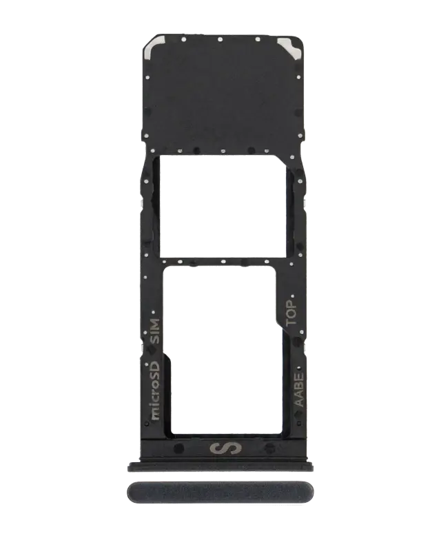 Tiroir SIM pour Samsung Galaxy A02 (A022 / 2020) (noir)