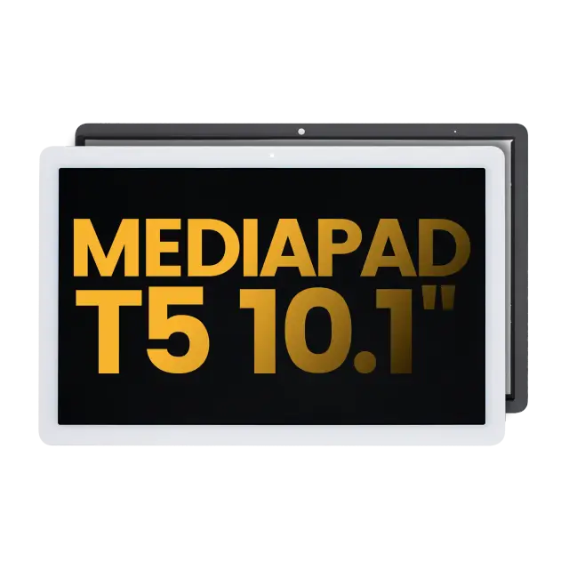 Écran LCD sans châssis pour Huawei MediaPad T5 10.1" (WiFi Version, reconditionné, blanc)