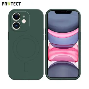 Coque de Protection IZ001 PROTECT pour Apple iPhone 11 MagSafe Vert Foncé