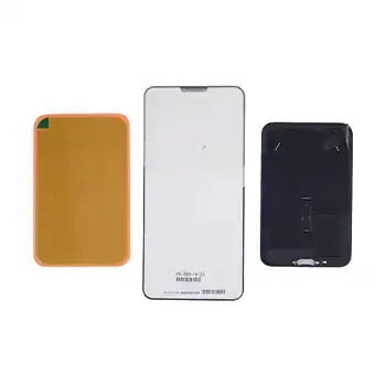 Vitre arrière avec MagSafe, NFC et nappe flash pour Apple iPhone 17 Pro Max (origine, Cosmic Orange)