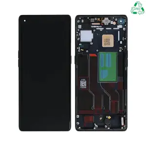 Écran Tactile Original Pulled avec Châssis (PIEC) OPPO Find X3 Neo Noir Starlight