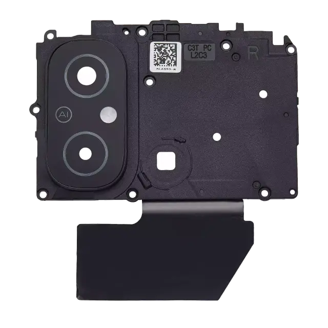 Lentille de caméra arrière avec cache de protection de carte mère pour Xiaomi Redmi 12C