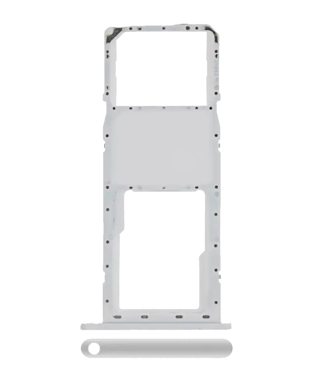 Tiroir SIM pour Samsung Galaxy A11 (A115 / 2020) (blanc)