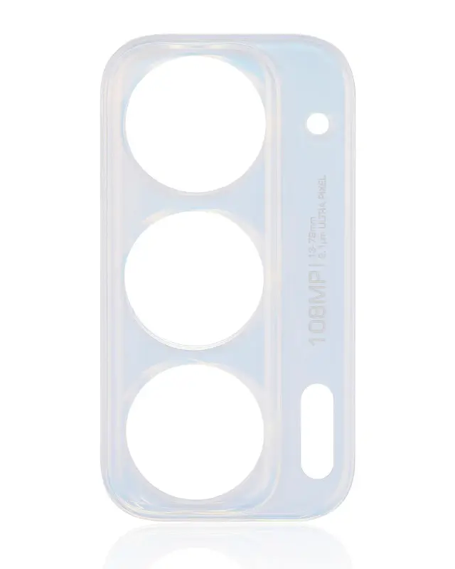 Support de lentille de caméra arrière pour Motorola Edge 20 (XT2143 / 2021) (Frosted White)