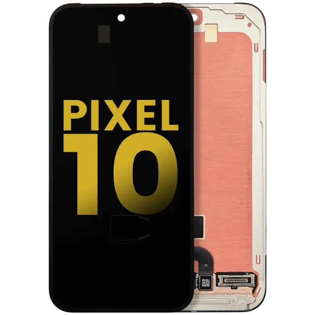 Écran OLED avec châssis et capteur d’empreintes pour Google Pixel 10 (reconditionné, toutes couleurs)