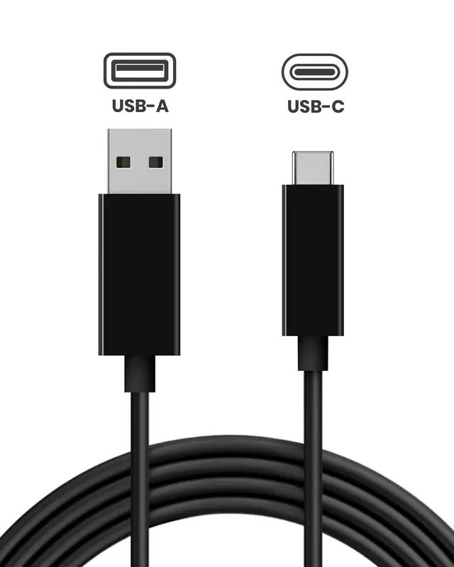 Câble USB-A vers USB-C de charge et données (1,5 m)
