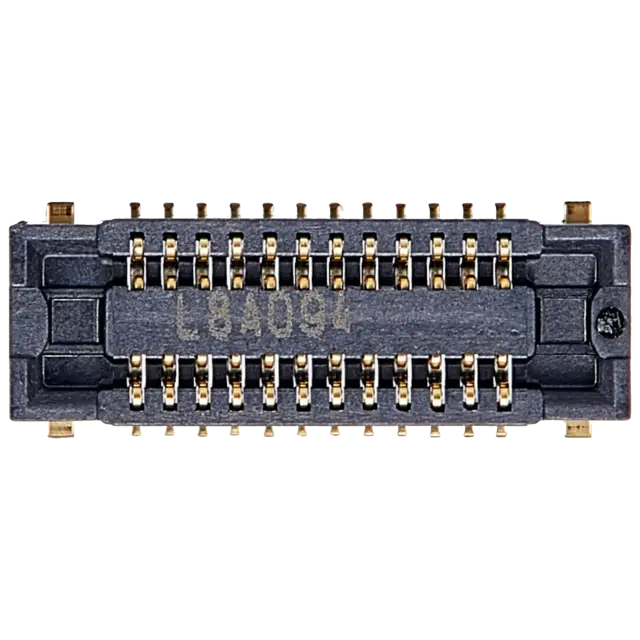 Pièce à microsouder pour Samsung Galaxy A13 5G (A136U / 2021) (24 Pin) (lot de 10) — Caméra avant FPC Connector (On The carte mère) (Female)