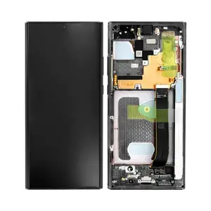 Écran Tactile Oled avec Châssis Samsung Galaxy Note 20 Ultra 5G N986/Galaxy Note 20 Ultra N985 Noir