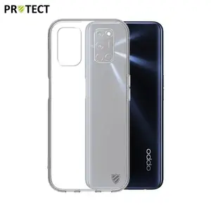 Coque Silicone PROTECT pour OPPO A72 4G Transparent