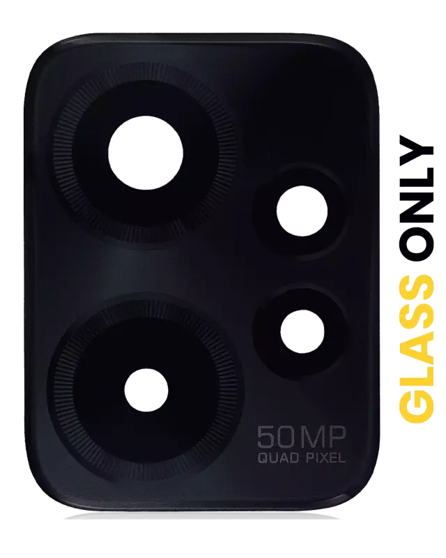 Lentille de caméra arrière avec adhésif pour Motorola Moto G Power 5G (XT2311) 2023) (noir)