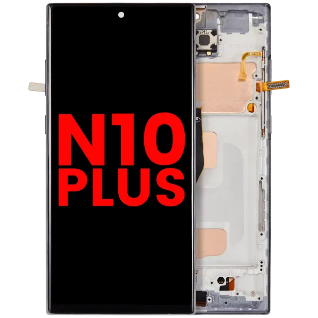 Écran pour Samsung Galaxy Note 10 Plus (Aftermarket Plus: Incell, Aura Black)