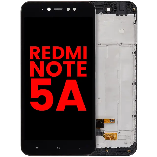 Écran pour Xiaomi Redmi Note 5A (compatible premium, noir)