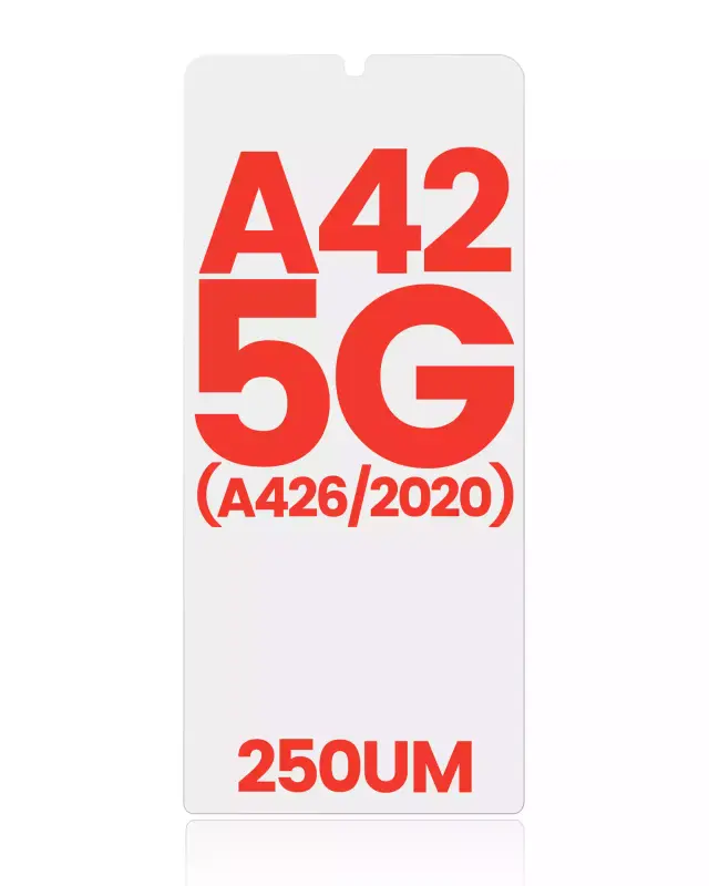 Film OCA pour Samsung Galaxy A42 5G (A426 / 2020) (lot de 10, 250 µm)