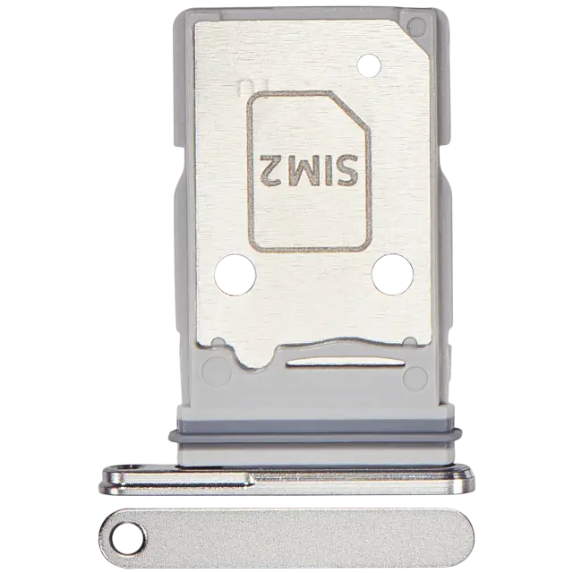 Tiroir SIM pour Samsung Galaxy Z Fold 7 (F966) (premium, Silver Shadow)