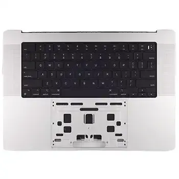Châssis supérieur avec batterie et clavier ANSI US pour Apple MacBook Pro 16" A2485 (2021) (origine, argent)