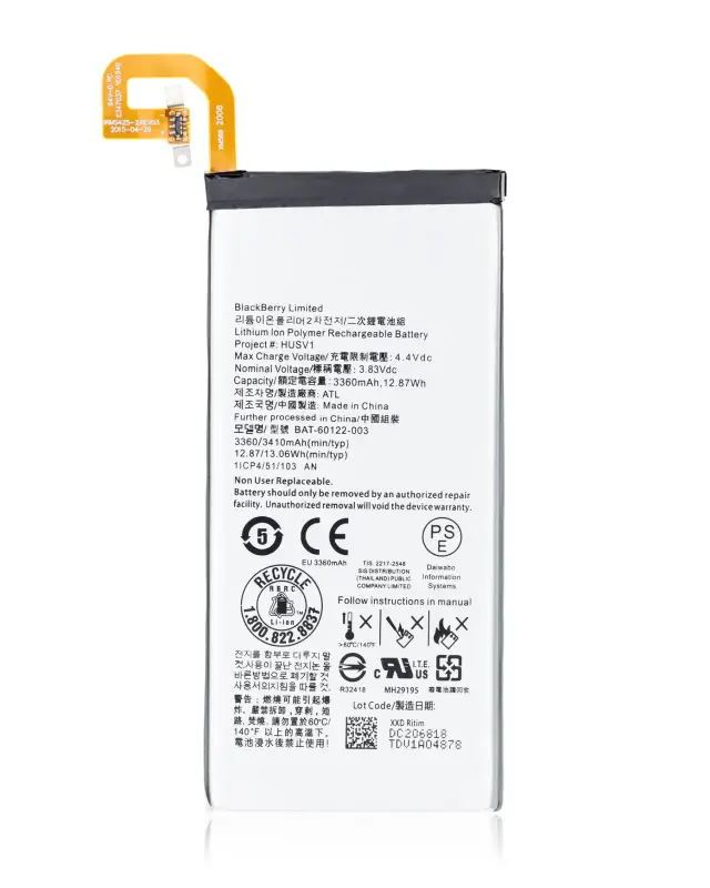 Batterie pour BlackBerry Priv (BAT-60122-003)