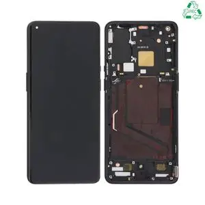 Écran Tactile Original Refurb avec Châssis (PIEC) OnePlus 9 Pro Noir