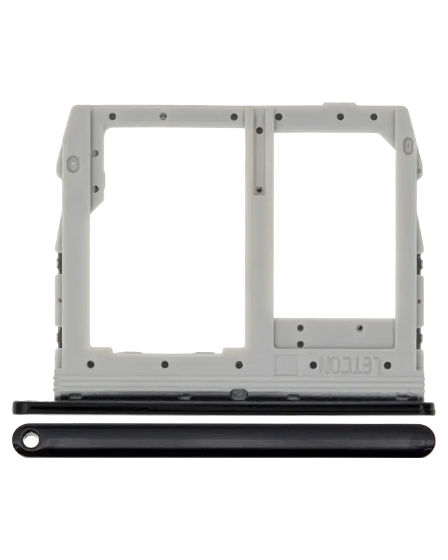 Tiroir SIM pour LG Q60 / K50 ( 2019 / X520 ) / K40S (2019 / X430) (gris)