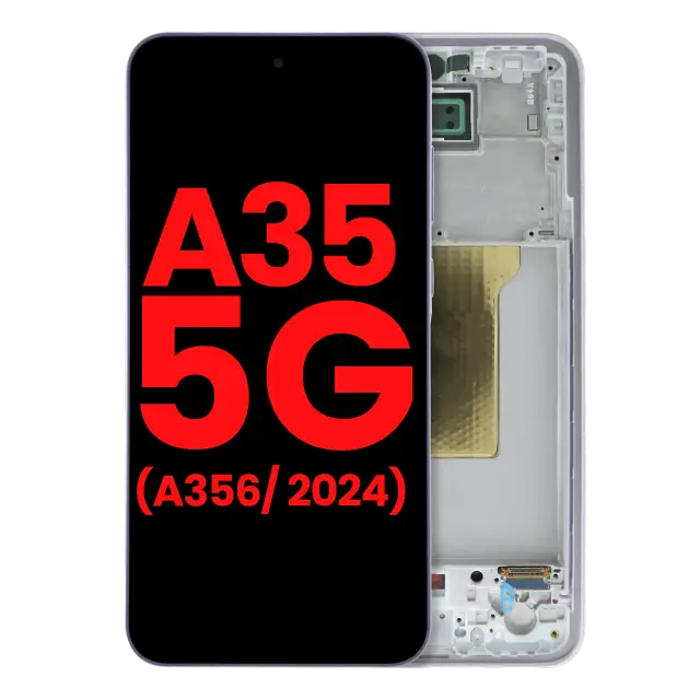 Écran pour Samsung Galaxy A35 5G (A356 / 2024) (compatible premium, Lilac)